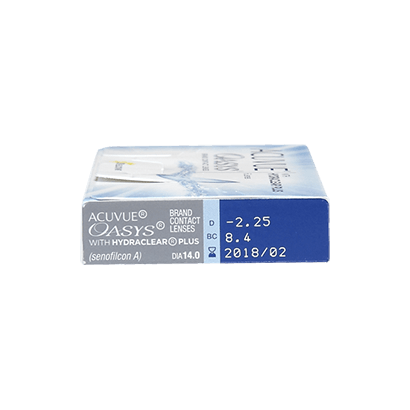 Acuvue Oasys Box spec